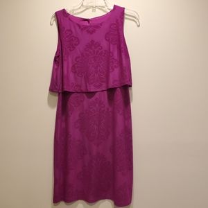 Ronni Nicole Purple Sleeveless Dress, Size 4